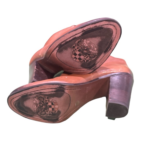 Vince Camuto Women’s Franell Cognac Leather Ankle Boots Size 6.5. - Picture 5 of 6